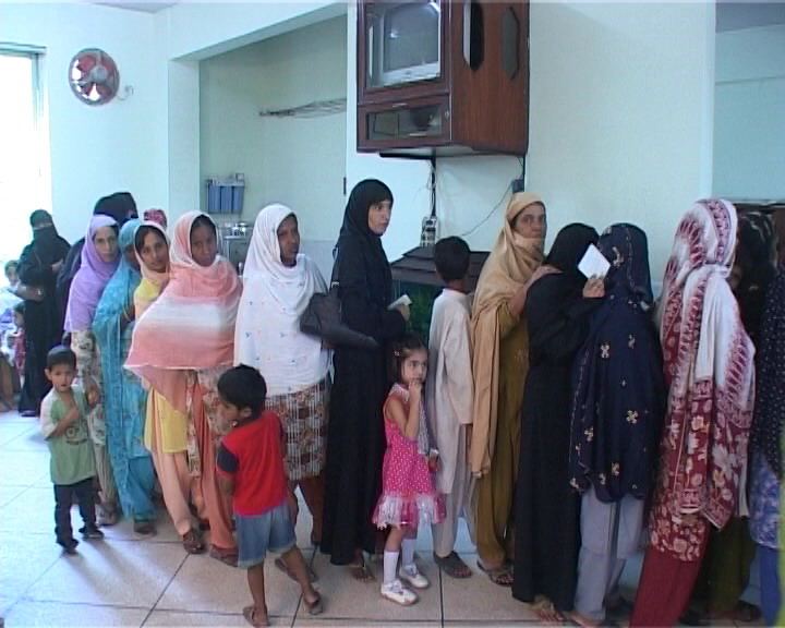 Patients at Peshawar